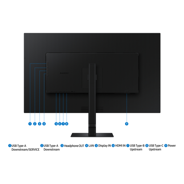 Samsung 37" ViewFinity S8 S80UD UHD Monitor - Afbeelding 16