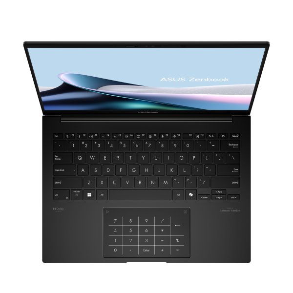 ASUS Zenbook 14 OLED UM3406HA-WS74T laptop AMD Ryzen™ 7 8840HS 35,6 cm (14") Touchscreen WUXGA 16 GB LPDDR5x-SDRAM 512 GB SSD Wi-Fi 6E (802.11ax) Windows 11 Home Zwart - Afbeelding 3