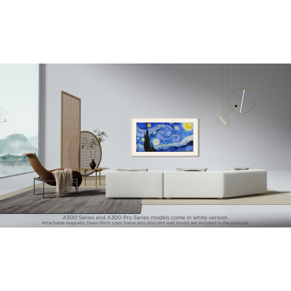 TCL NXTFRAME 65A300W Wit 65" | Ultra HD 4K QLED Smart TV | VIDAA + Wifi | HDR10+ | Slim Design met NXTFRAME | 120Hz - Afbeelding 3