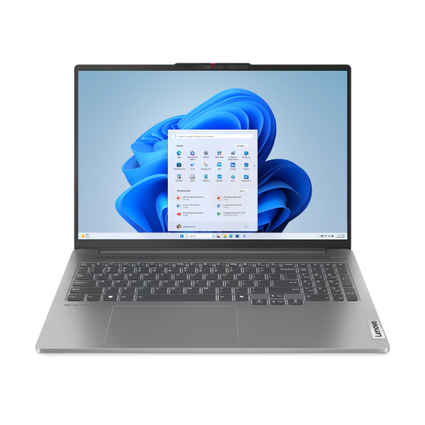Lenovo IdeaPad Pro 5 16IMH9 Intel Core Ultra 9 185H Laptop 40,6 cm (16") WQXGA 32 GB LPDDR5x-SDRAM 1 TB SSD Wi-Fi 6E (802.11ax) Windows 11 Pro Duits Grijs