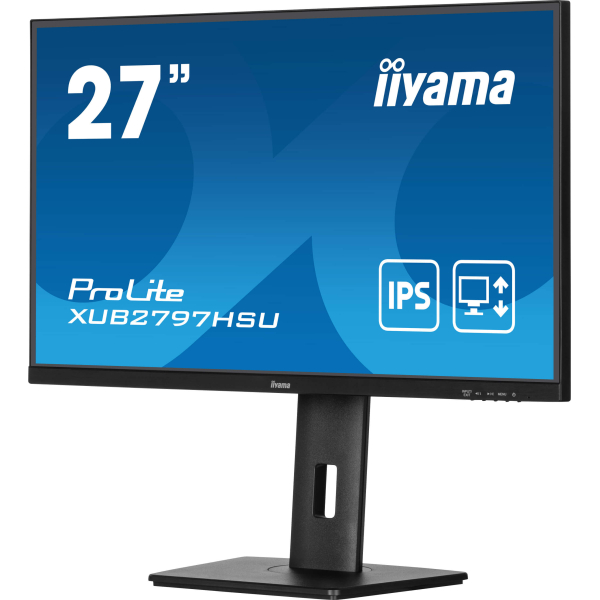 iiyama ProLite XUB2797HSU-B2 computer monitor 68,6 cm (27") 1920 x 1080 Pixels Full HD LED Zwart - Afbeelding 3