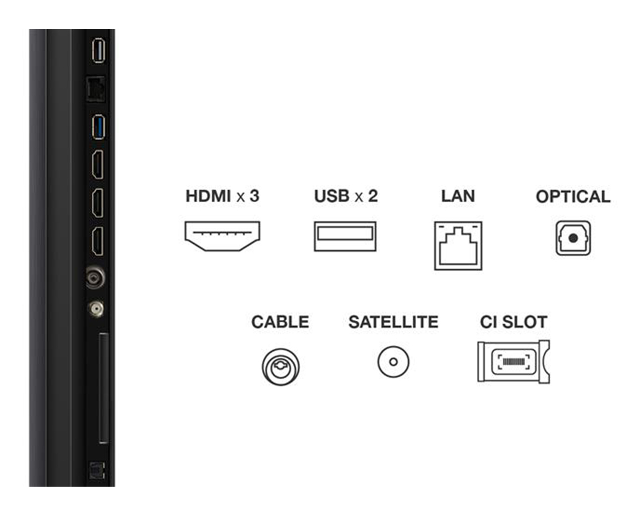 TCL 65C6KS 65" | Ultra HD 4K QD-Mini LED Smart TV (2025) | Google TV + Wifi | Dolby Vision IQ | Local Dimming | 60Hz - Afbeelding 5