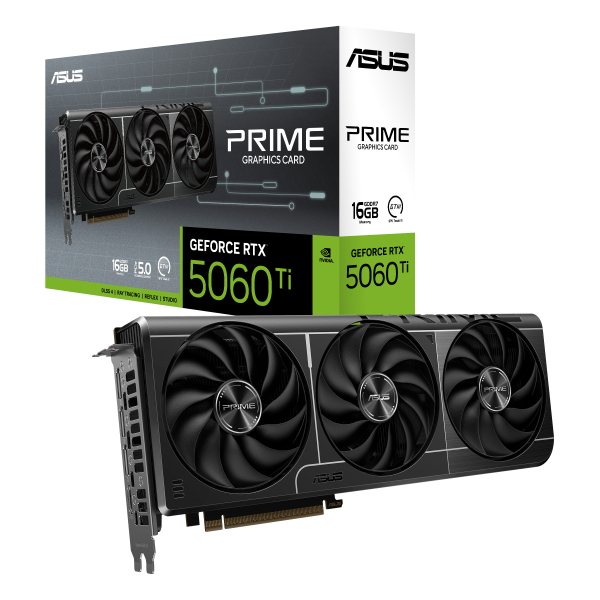 ASUS Prime -RTX5060TI-16G NVIDIA GeForce RTX 5060 Ti 16 GB GDDR7 - Afbeelding 10