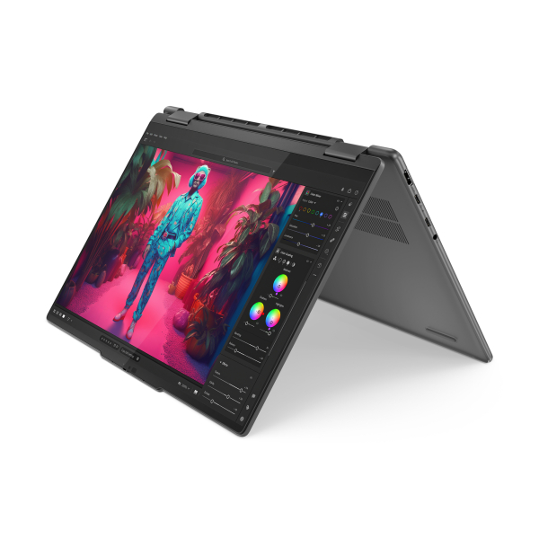 Lenovo Yoga 7 2-in-1 14AHP9 AMD Ryzen™ 5 PRO 8640HS Hybride (2-in-1) 35,6 cm (14") Touchscreen WUXGA 16 GB LPDDR5x-SDRAM 1 TB SSD Wi-Fi 6E (802.11ax) Windows 11 Home Duits Grijs - Afbeelding 14