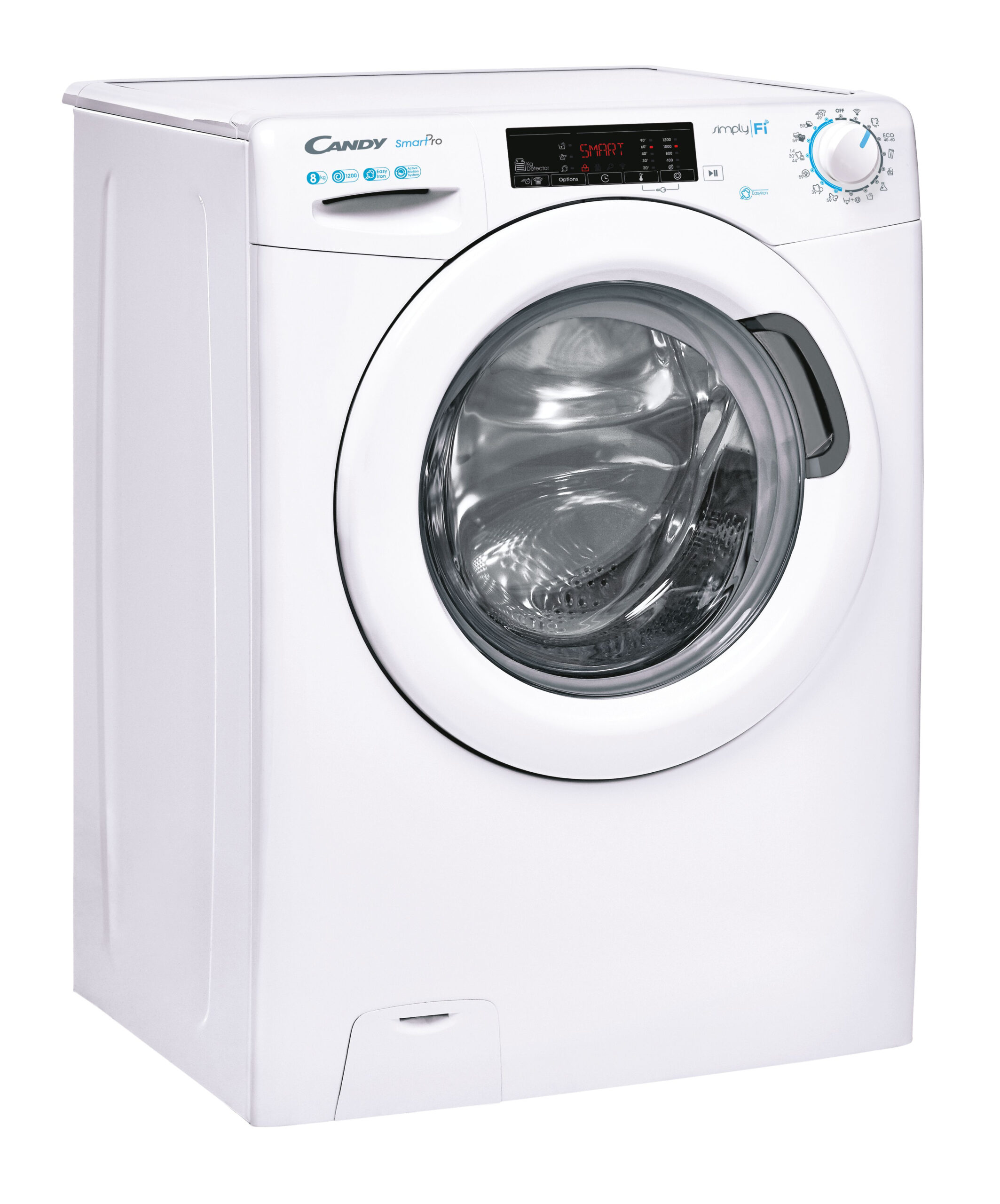 Candy Smart Pro CSO 1285TE-S wasmachine Voorbelading 8 kg 1200 RPM Wit - Afbeelding 2