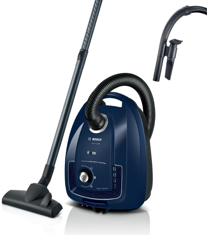 Bosch Serie 4 BGD38BU2 stofzuiger 4 l Trommelstofzuiger Droog 600 W Stofzak afbeelding