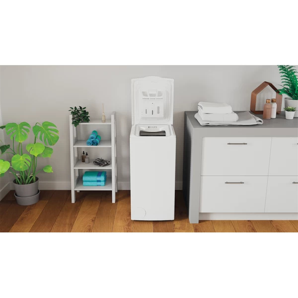 Indesit BTW S60400 EU/N wasmachine Bovenbelading 6 kg 1000 RPM Wit - Afbeelding 8