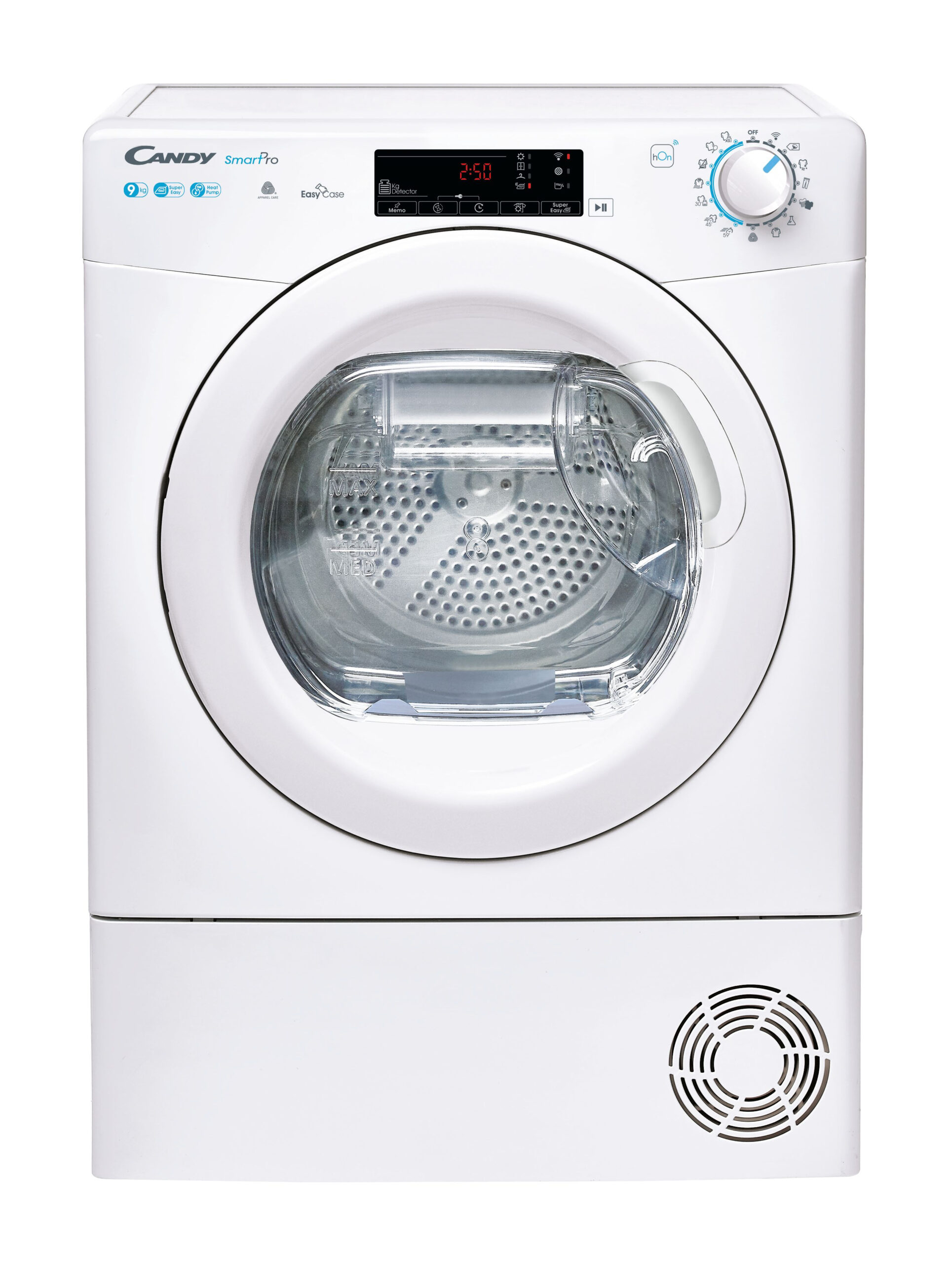 Candy Smart Pro CSOE H9A2TE-S wasdroger Vrijstaand Voorbelading 9 kg A++ Wit afbeelding