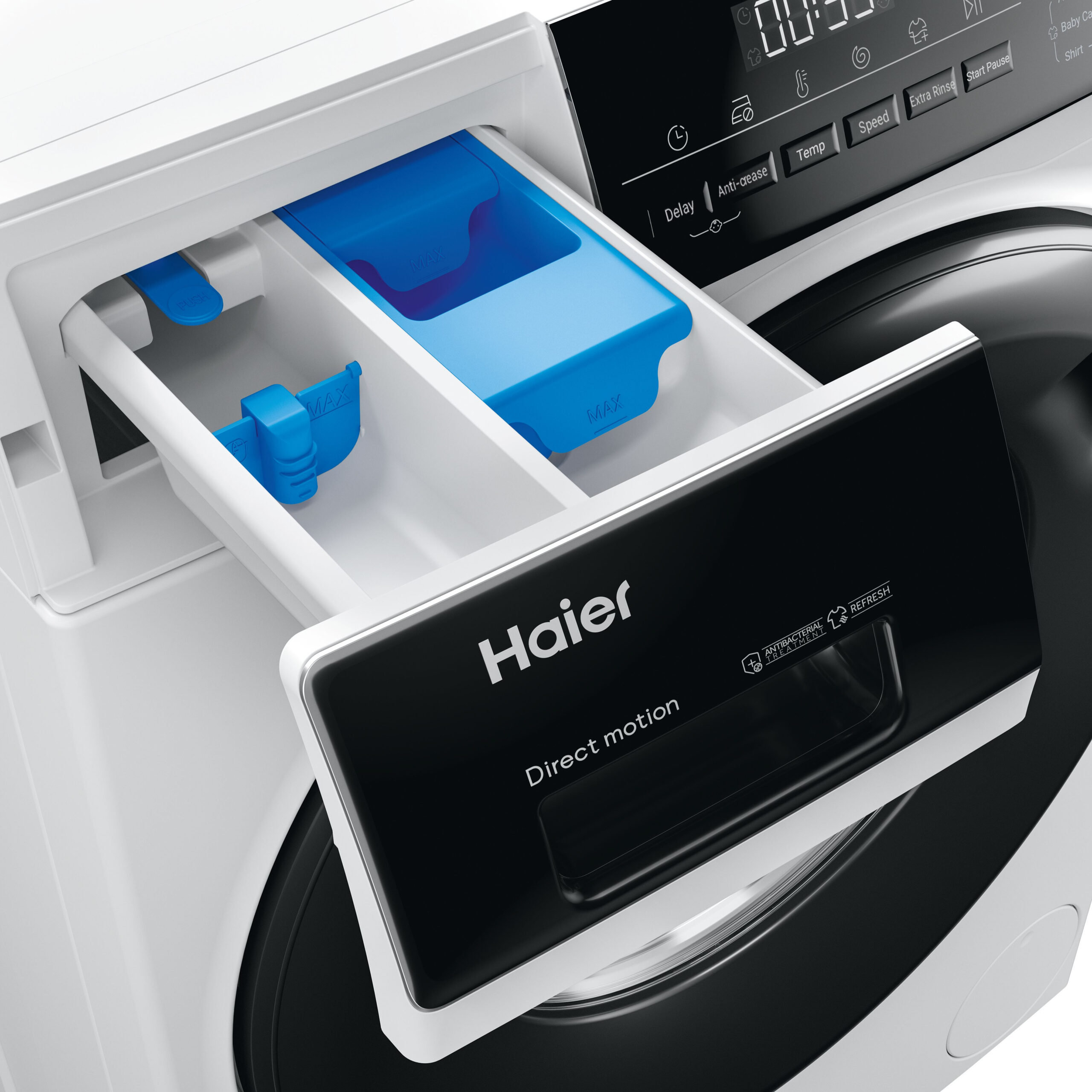 Haier I-Pro Series 3 HW90-B14939 wasmachine Voorbelading 9 kg 1400 RPM Wit - Afbeelding 6