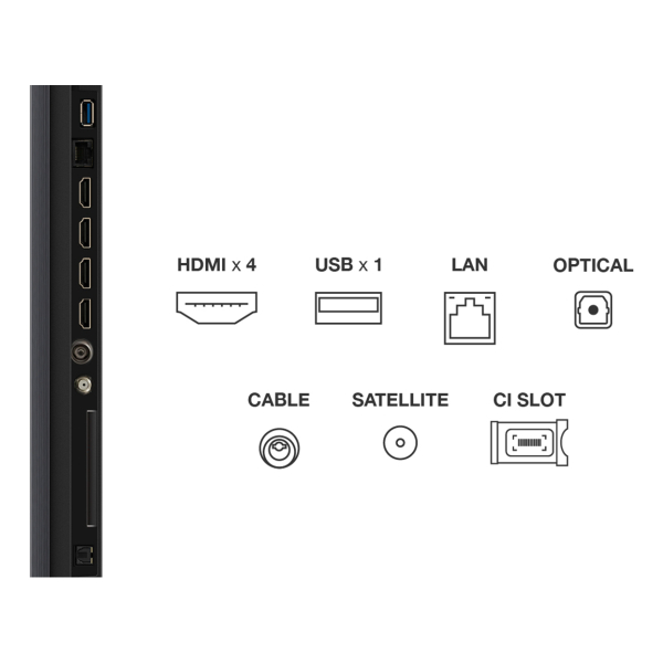 TCL 98C7K tv 2,49 m (98") 4K Ultra HD Smart TV Wifi Metallic 3000 cd/m² - Afbeelding 5
