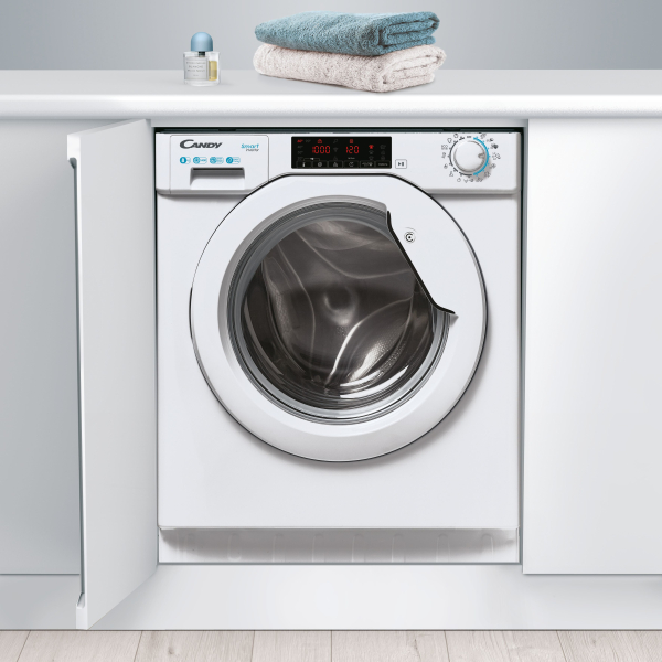 Candy Smart Inverter CBW 48TWME-S wasmachine Voorbelading 8 kg 1400 RPM Wit - Afbeelding 5