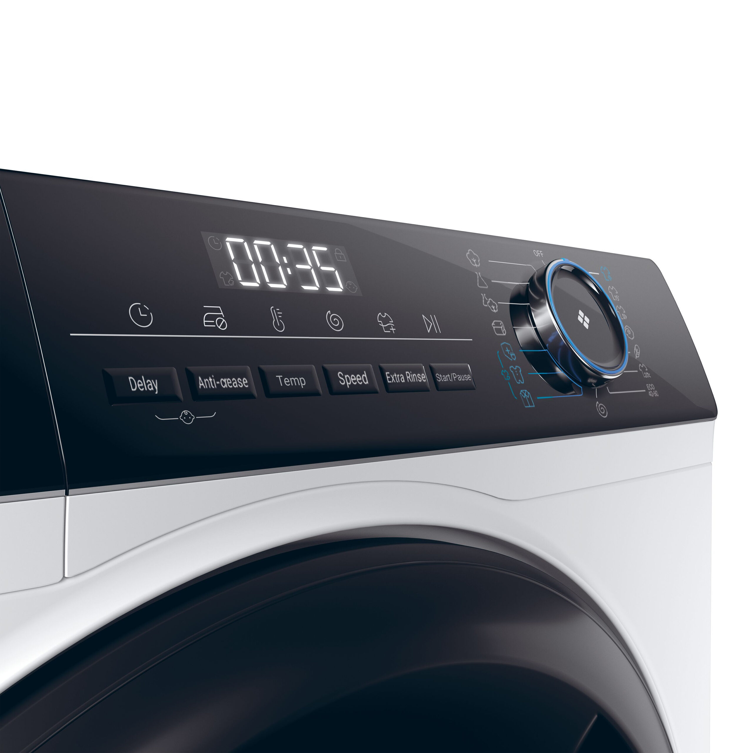 Haier I-Pro Series 3 HW90-B14939 wasmachine Voorbelading 9 kg 1400 RPM Wit - Afbeelding 5