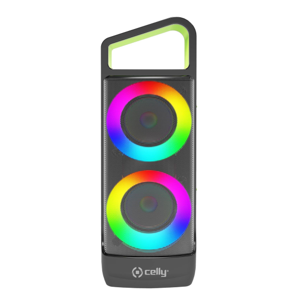 Celly GROOVERGBBK Draagbare & party speaker Zwart 10 W - Afbeelding 2