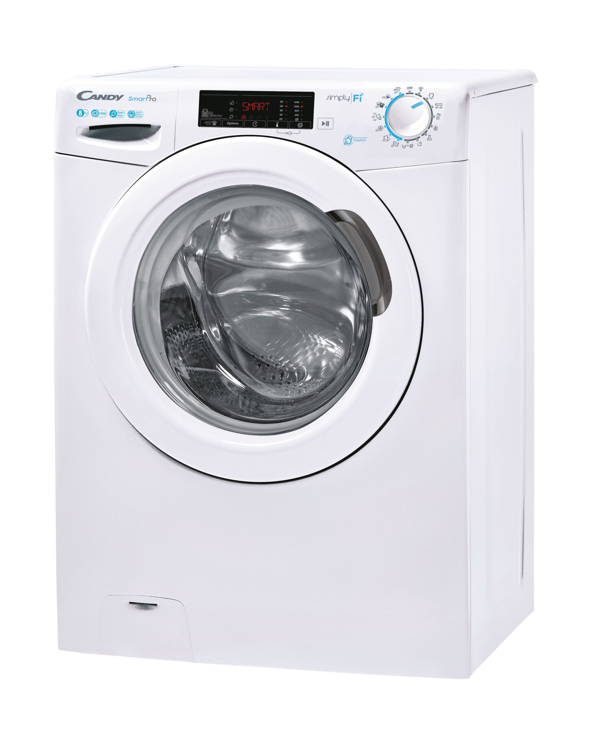 Candy Smart Pro CSO 1285TE-S wasmachine Voorbelading 8 kg 1200 RPM Wit - Afbeelding 3