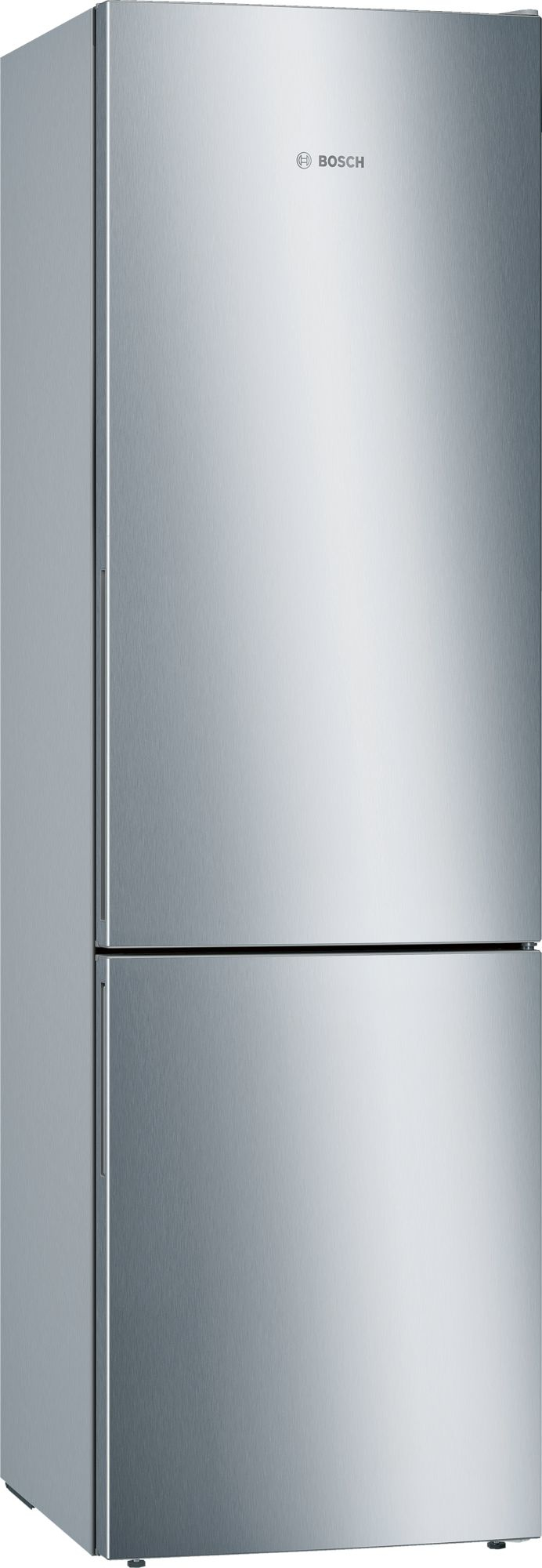 Bosch Serie 6 KGE39AICA koel-vriescombinatie Vrijstaand 343 l C Roestvrijstaal afbeelding