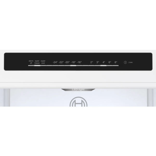 Bosch Serie 4 KGN36VICT koel-vriescombinatie Vrijstaand 321 l C Roestvrijstaal - Afbeelding 4