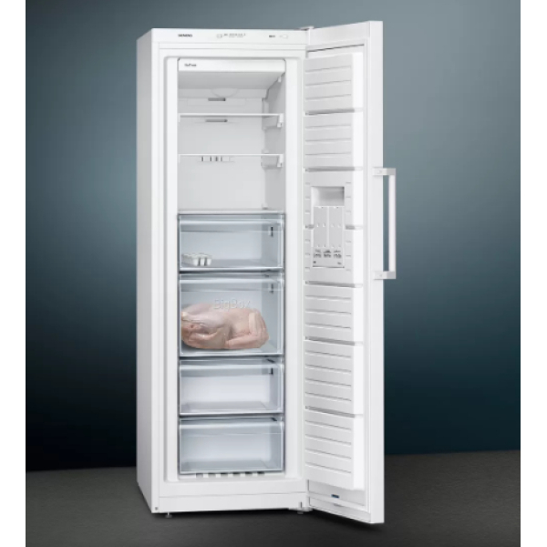 Siemens iQ300 GS33NVWEP diepvriezer Vrieskast Vrijstaand 225 l E Wit - Afbeelding 5