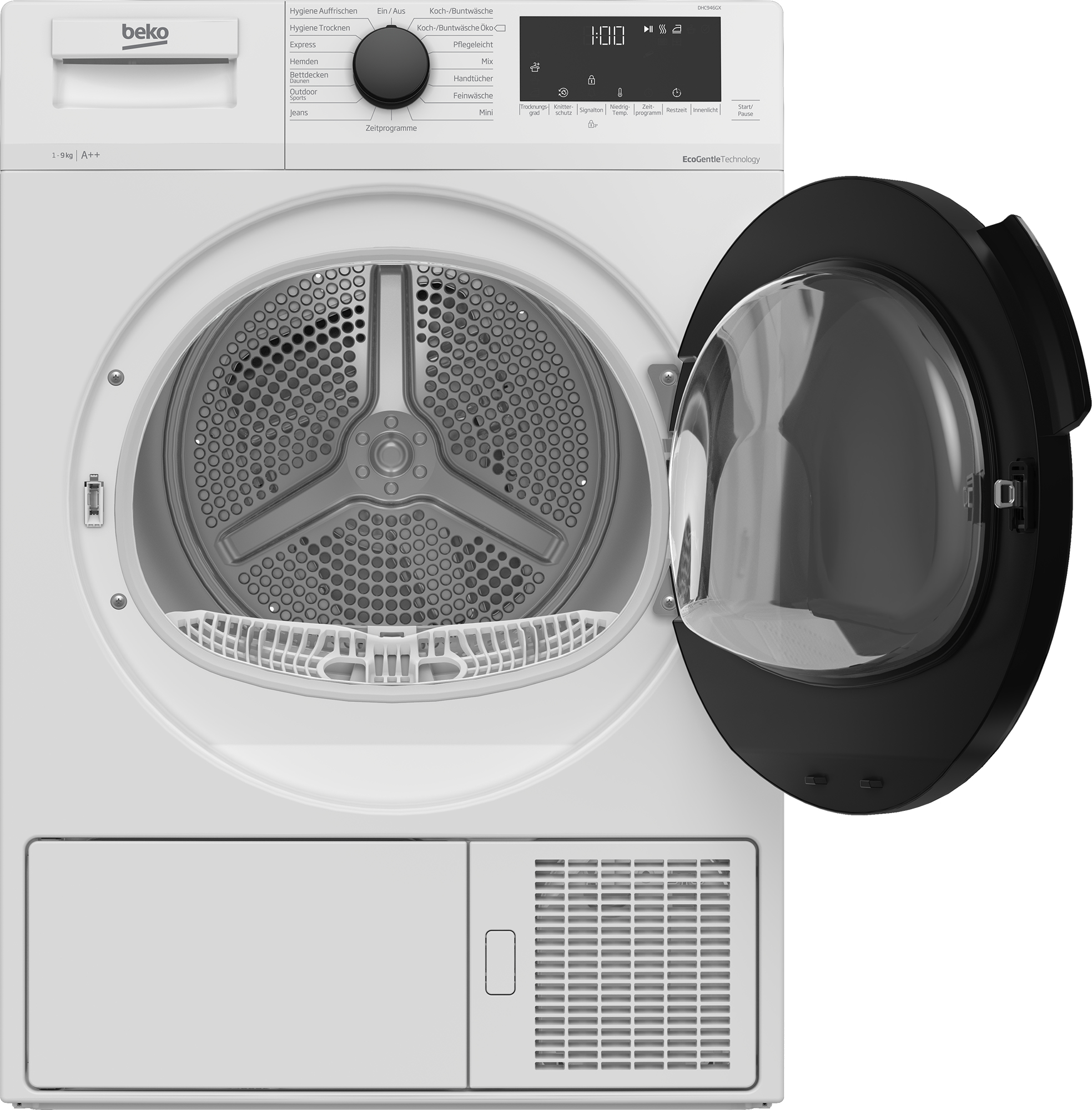 Beko DHC946GX wasdroger Vrijstaand Voorbelading 9 kg A++ Wit - Afbeelding 3