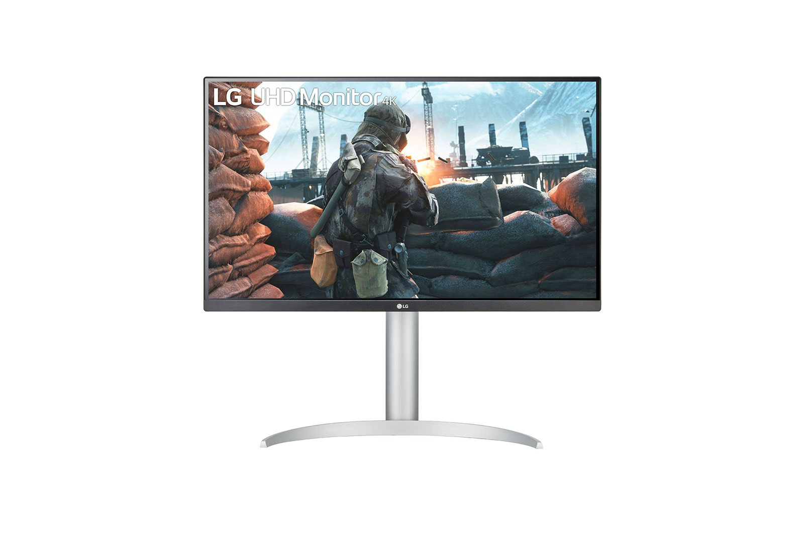 LG 27UP650-W computer monitor 68,6 cm (27") 3840 x 2160 Pixels 4K Ultra HD afbeelding