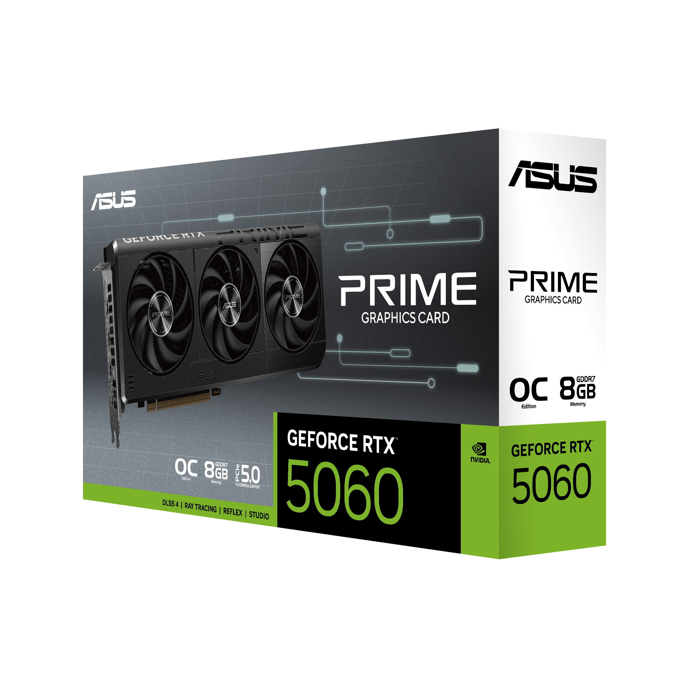 ASUS Prime -RTX5060-O8G NVIDIA GeForce RTX 5060 8 GB GDDR7 - Afbeelding 9