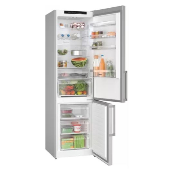 Bosch Serie 4 KGN39VICT koel-vriescombinatie Vrijstaand 363 l C Roestvrijstaal - Afbeelding 2