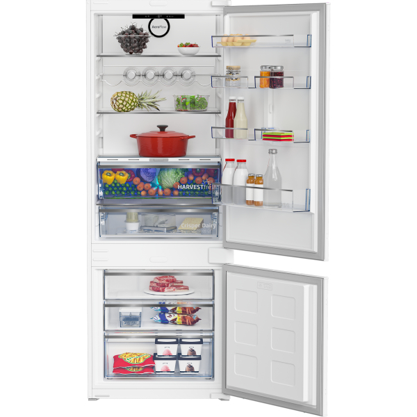 Beko BCNE400E40SN koel-vriescombinatie Ingebouwd 370 l E Wit - Afbeelding 3