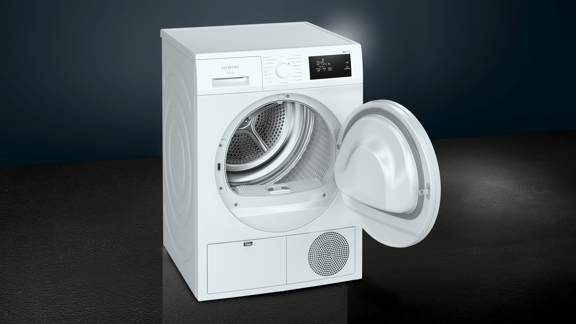 Siemens iQ300 WT43H003 wasdroger Vrijstaand Voorbelading 7 kg A+ Wit - Afbeelding 4