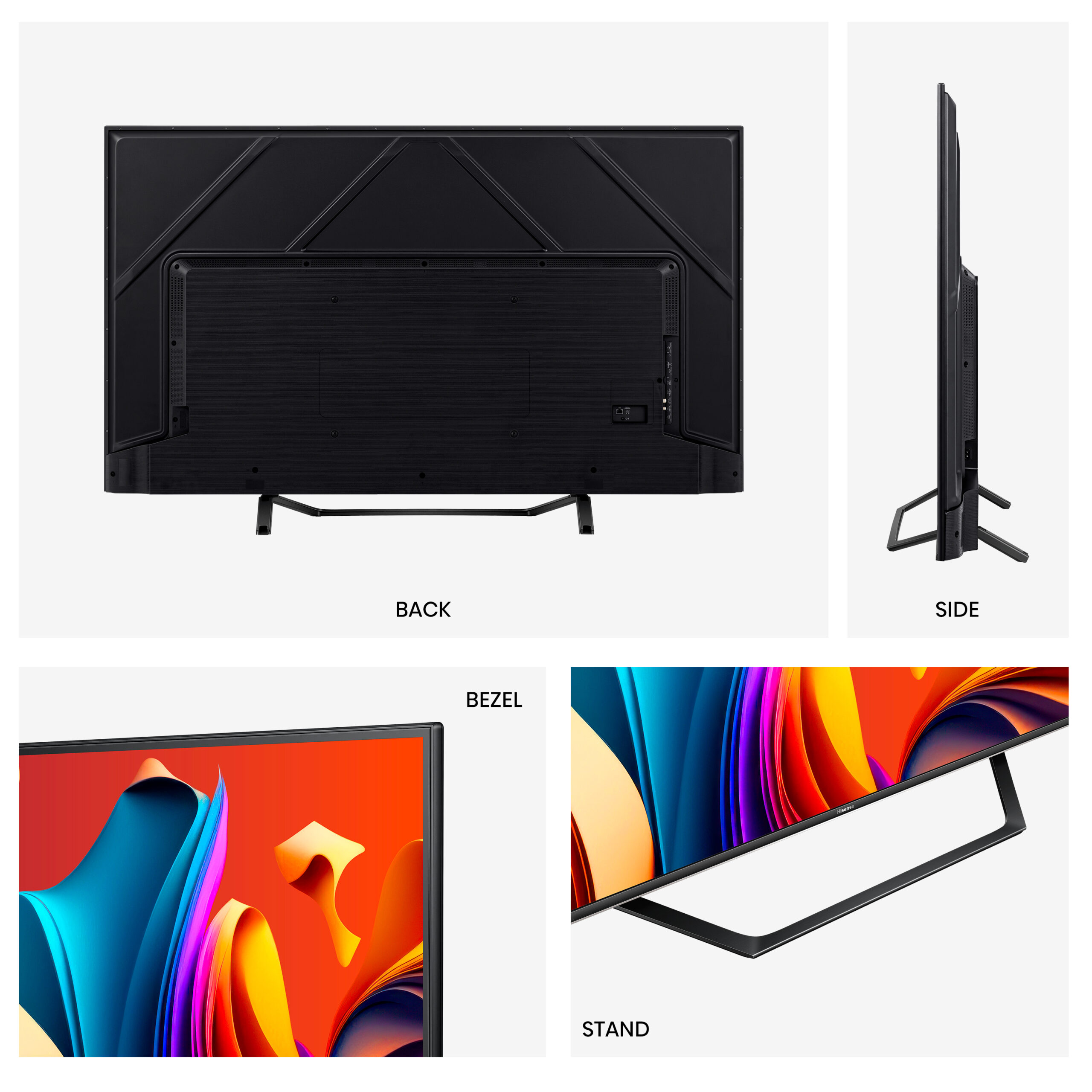 Hisense 65A7NQ tv 165,1 cm (65") 4K Ultra HD Smart TV Wifi Grijs 300 cd/m² - Afbeelding 5