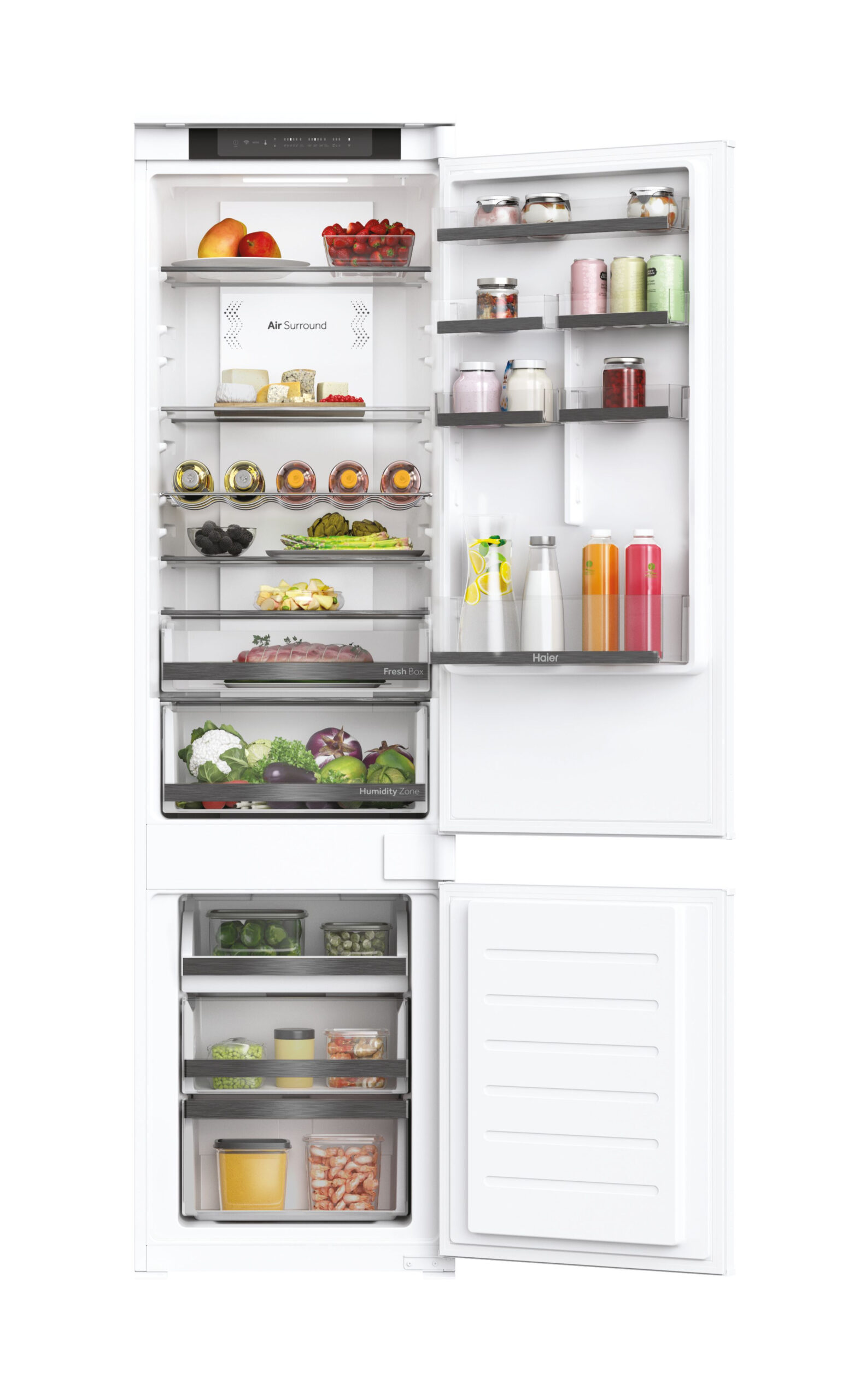 Haier 2D 55 Series 6 HBW5519E Ingebouwd 281 l E Wit afbeelding