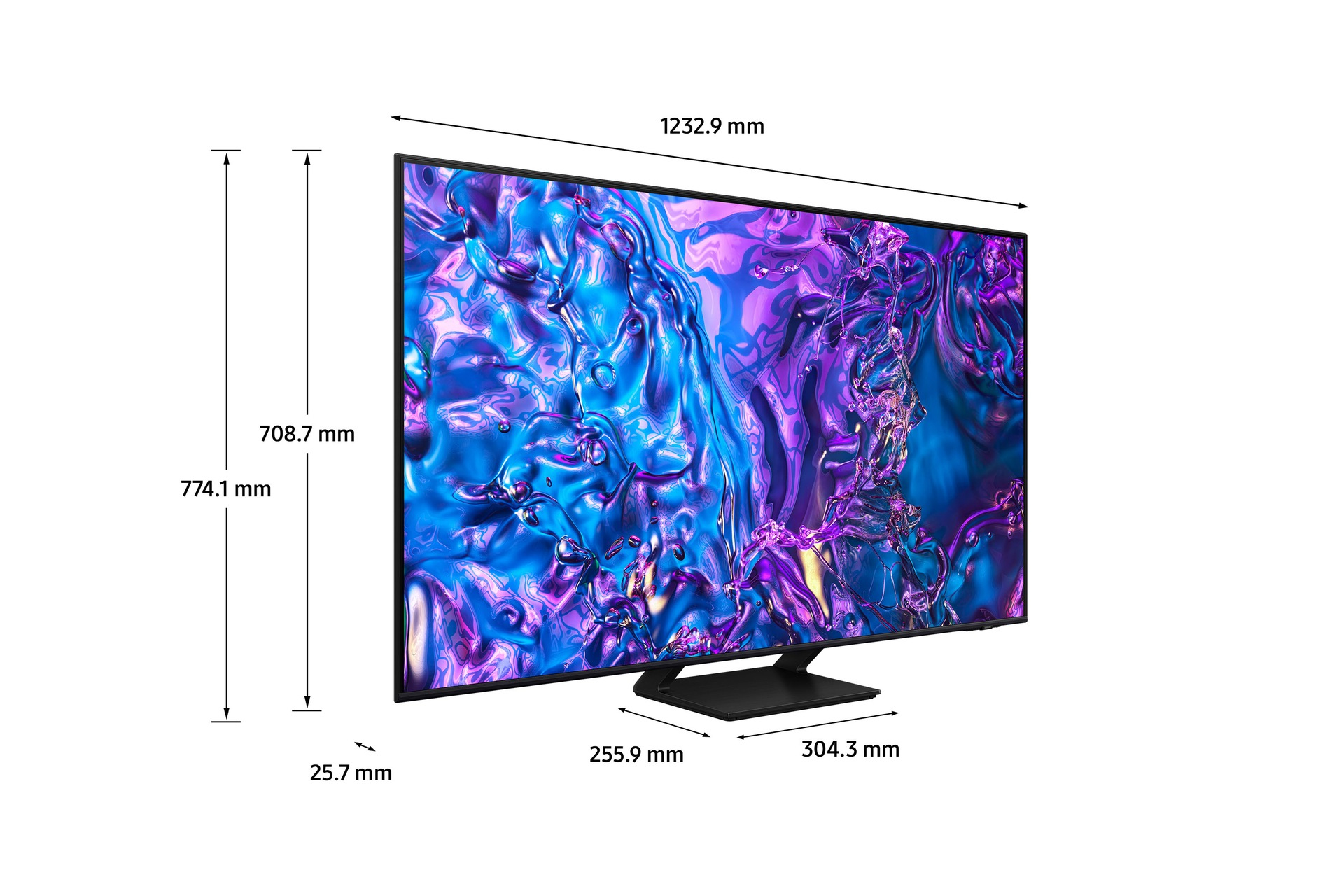 Samsung Q70D TQ55Q70DAT 139,7 cm (55") 4K Ultra HD Smart TV Wifi Zwart - Afbeelding 4
