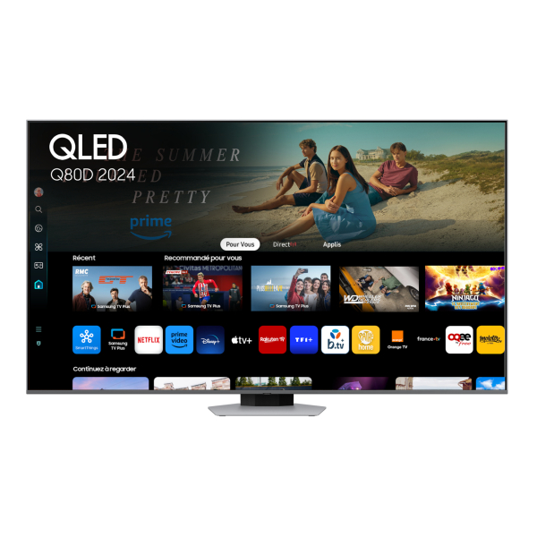 Samsung TQ65Q80DAT 165,1 cm (65") 4K Ultra HD Smart TV Wifi Zilver