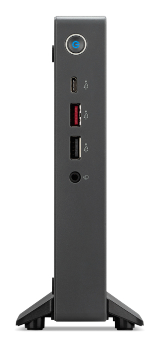 Acer Veriton N2590G Intel® Core™ i5 i5-1335U 16 GB 512 GB SSD Linux Mini PC Zwart afbeelding