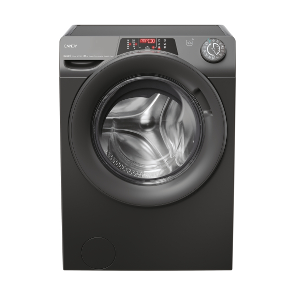 Candy RapidÓ RO6106DWMRR7/1-S wasmachine Voorbelading 10 kg 1600 RPM Antraciet