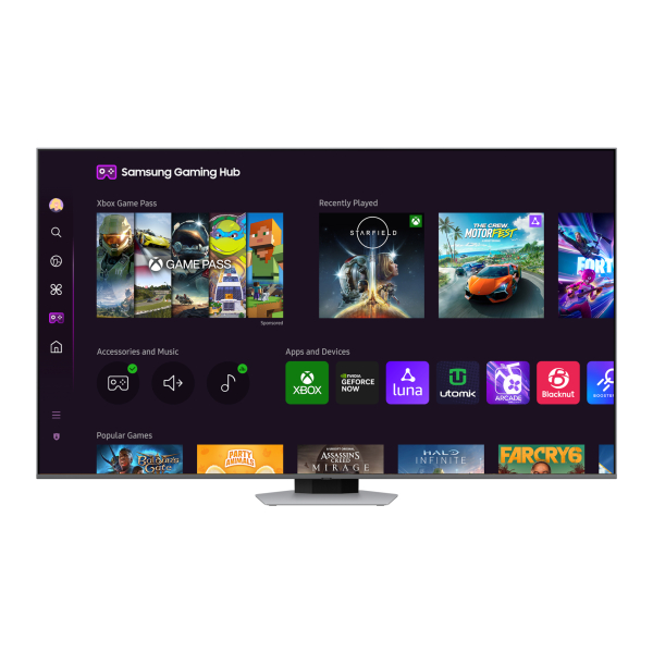 Samsung TQ65Q80DAT 165,1 cm (65") 4K Ultra HD Smart TV Wifi Zilver - Afbeelding 2