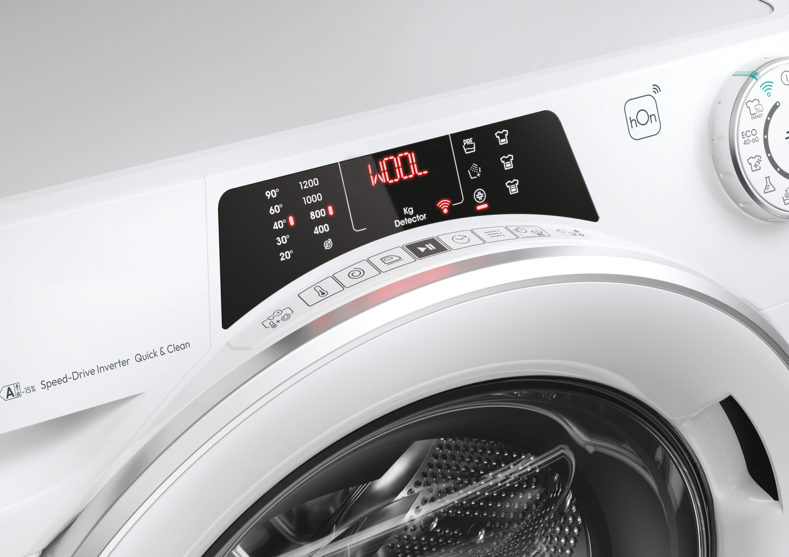Candy RapidÓ RO4 274DWMS7/1-S wasmachine Voorbelading 7 kg 1200 RPM Wit - Afbeelding 9
