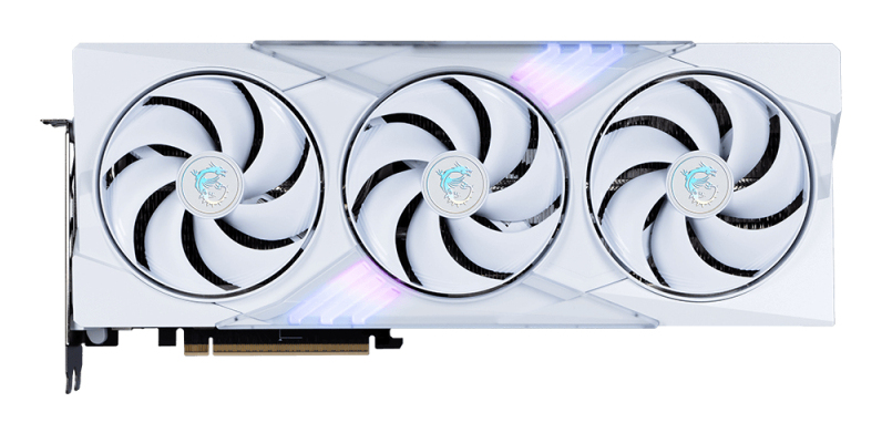 MSI GPU NV 5070Ti GAMING TRIO OC 16GB WHITE NVIDIA GeForce RTX 5070 Ti GDDR7 afbeelding