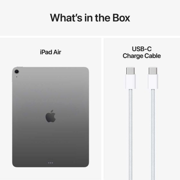 Apple 13-inch iPad Air M3 Wi-Fi 13 128GB 8GB Spacegrijs (2025) - Afbeelding 3