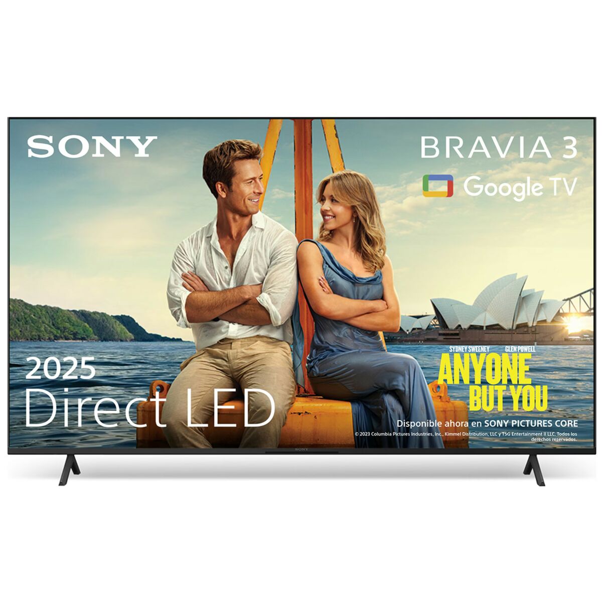 SONY K43S32BP BRAVIA 3 4K Smart LED TV 43” (2025) afbeelding