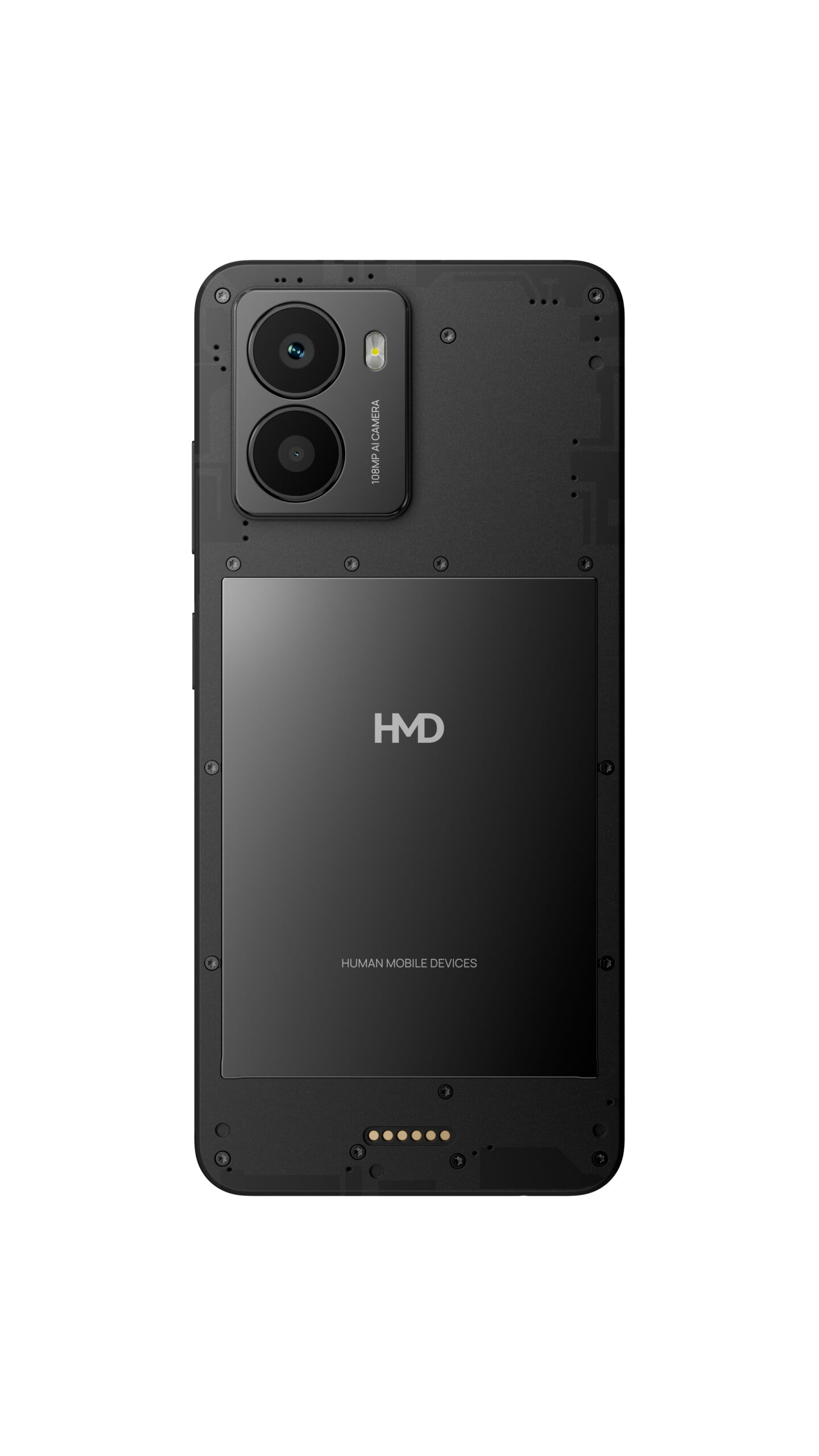 HMD FUSION X1 DS TA-1672 6/128 FLASHY 16,7 cm (6.56") 202,5 g Zwart Cameratelefoon afbeelding
