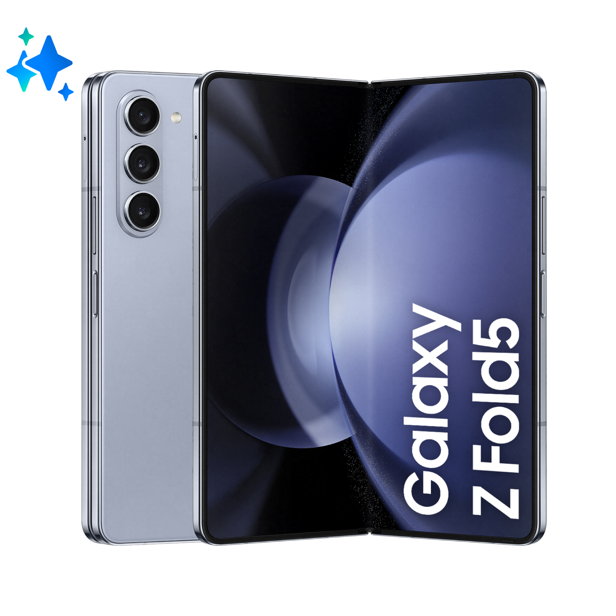 Samsung Galaxy Z Fold5 SM-F946B 19,3 cm (7.6") Dual SIM Android 13 5G USB Type-C 12 GB 1 TB 4400 mAh Blauw afbeelding