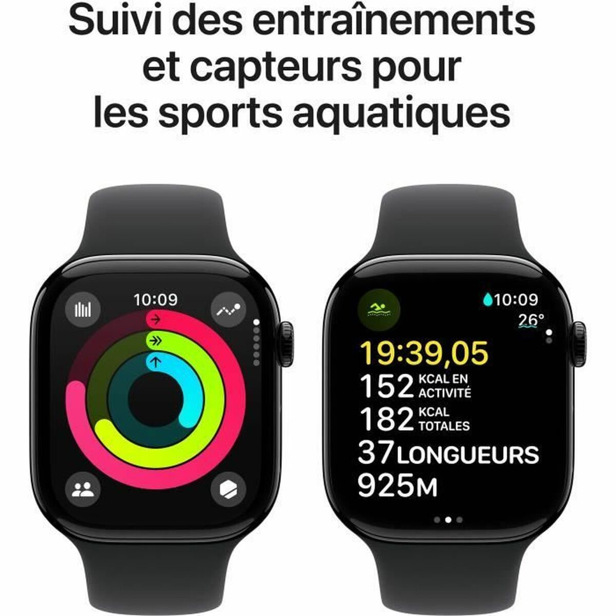 Smartwatch Apple Series 10 GPS 46 mm Zwart - Afbeelding 4