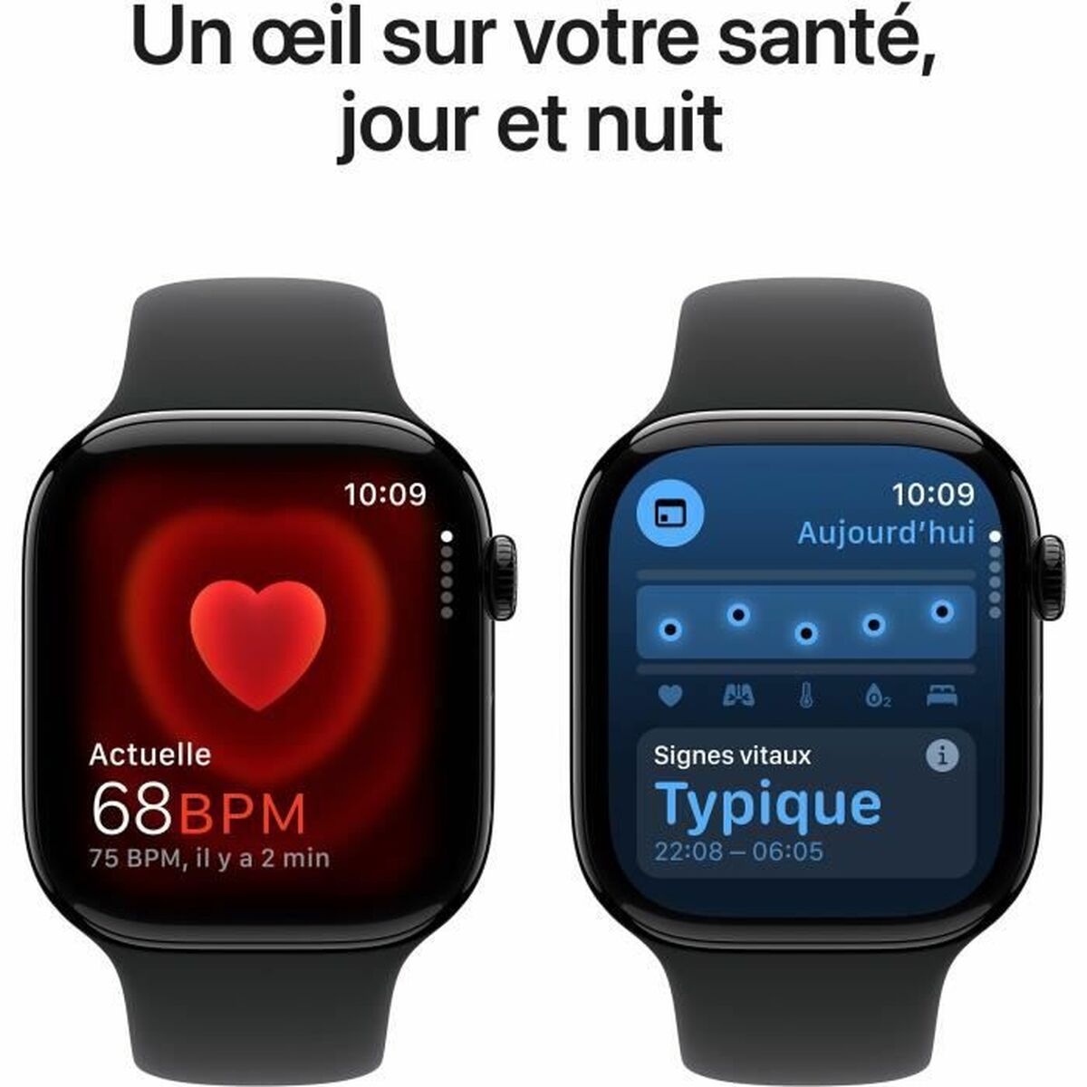 Smartwatch Apple Series 10 GPS 46 mm Zwart - Afbeelding 5