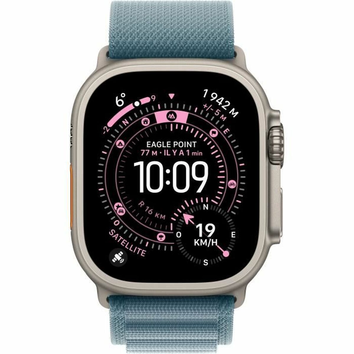Smartwatch Apple Blauw Titanium 49 mm - Afbeelding 2