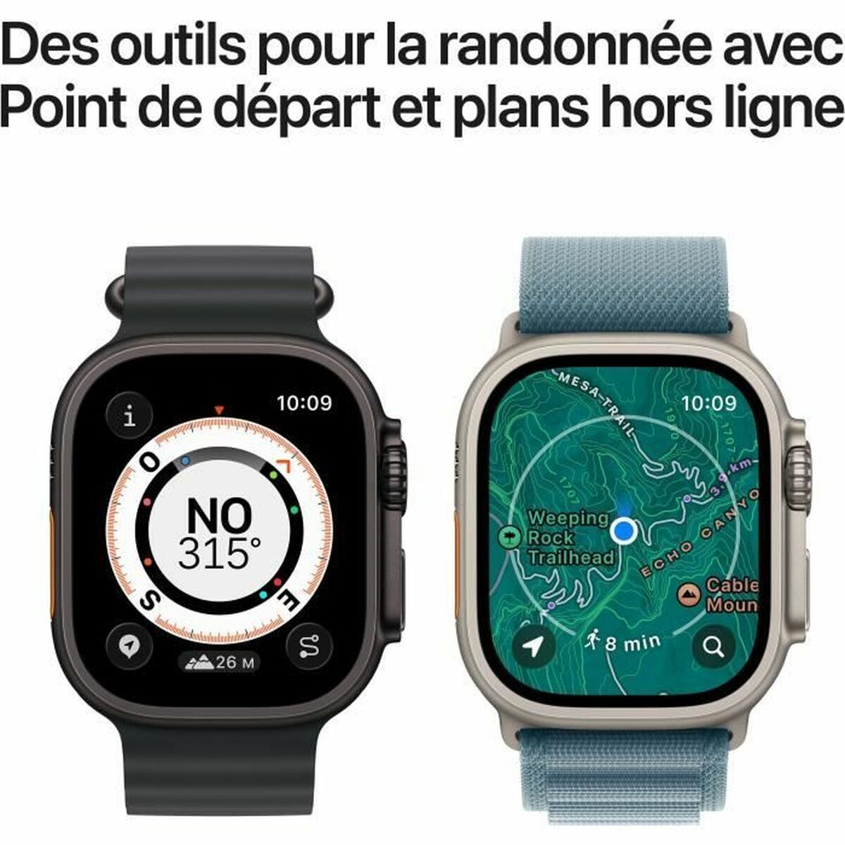 Smartwatch Apple Zwart 49 mm - Afbeelding 6