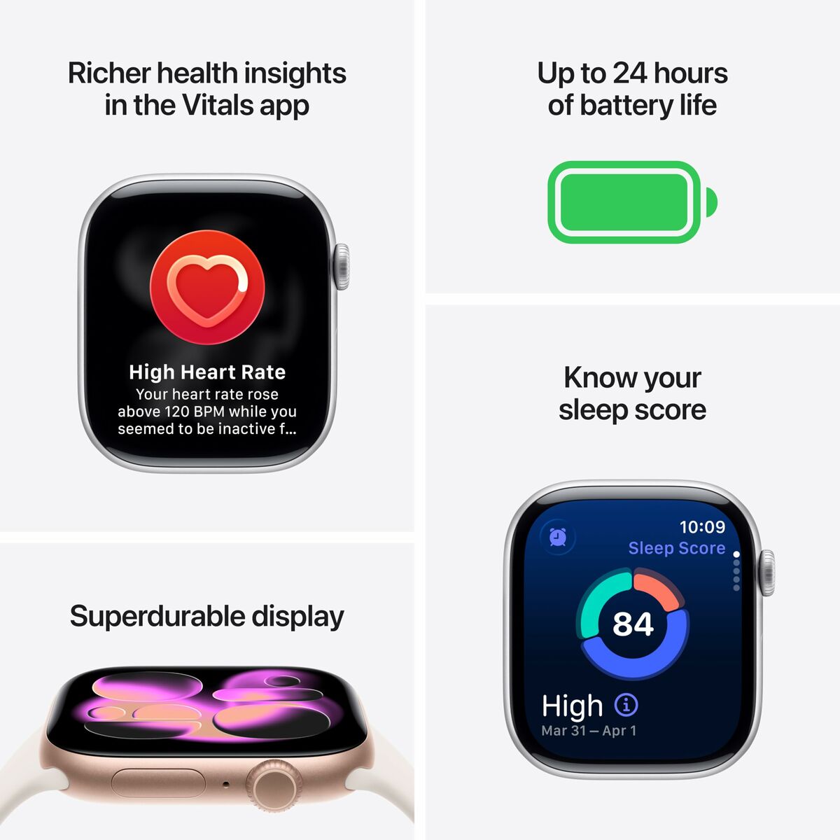 Smartwatch Apple Zwart Grijs - Afbeelding 6