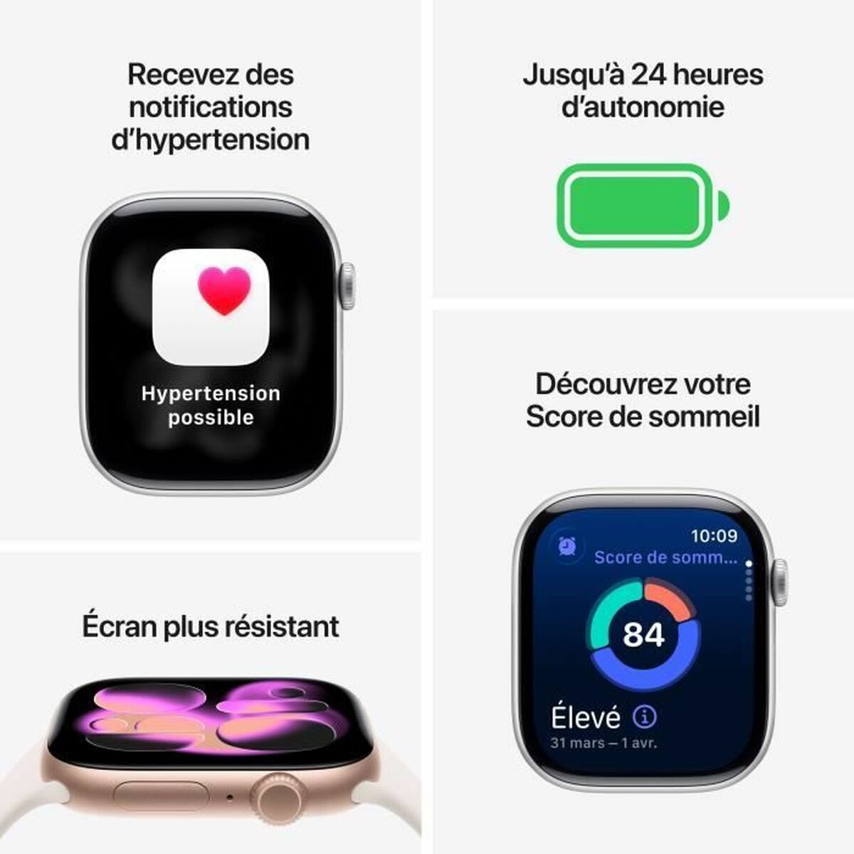 Smartwatch Apple Roze Roos Goud 46 mm - Afbeelding 3