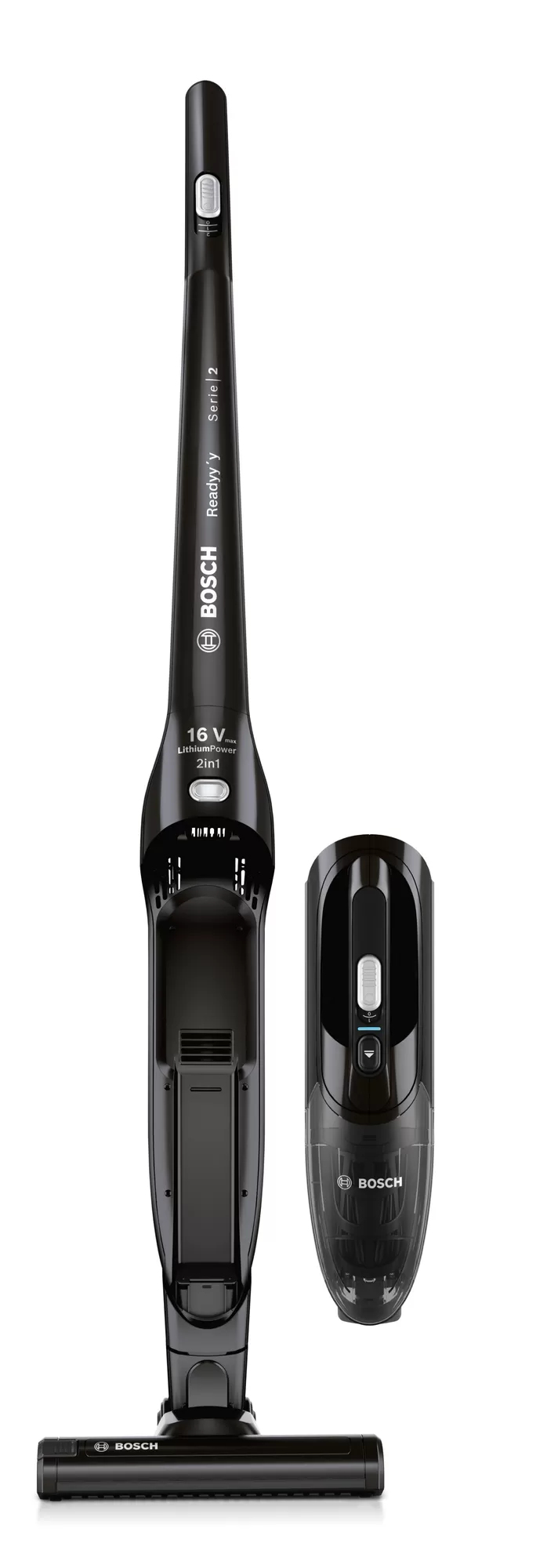 Bosch Serie 2 BCHF216B steelstofzuiger & elektrische bezem Batterij/Accu Droog Cyclonisch Zakloos 0,4 l 145 W Zwart - Afbeelding 3
