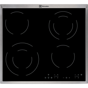 Electrolux EHF6342XOK kookplaat Zwart Ingebouwd Keramisch 4 zone(s)