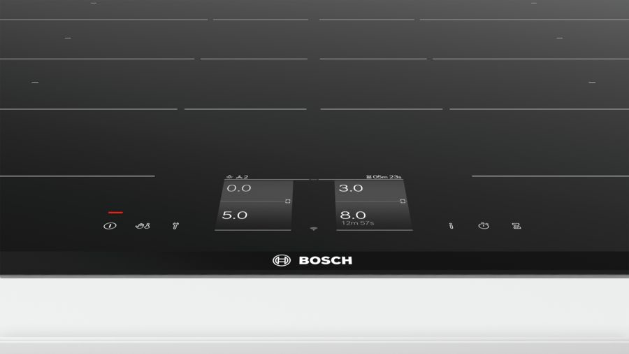 Bosch Serie 8 PXY875KW1E kookplaat Zwart Ingebouwd Inductiekookplaat zones 4 zone(s) - Afbeelding 2