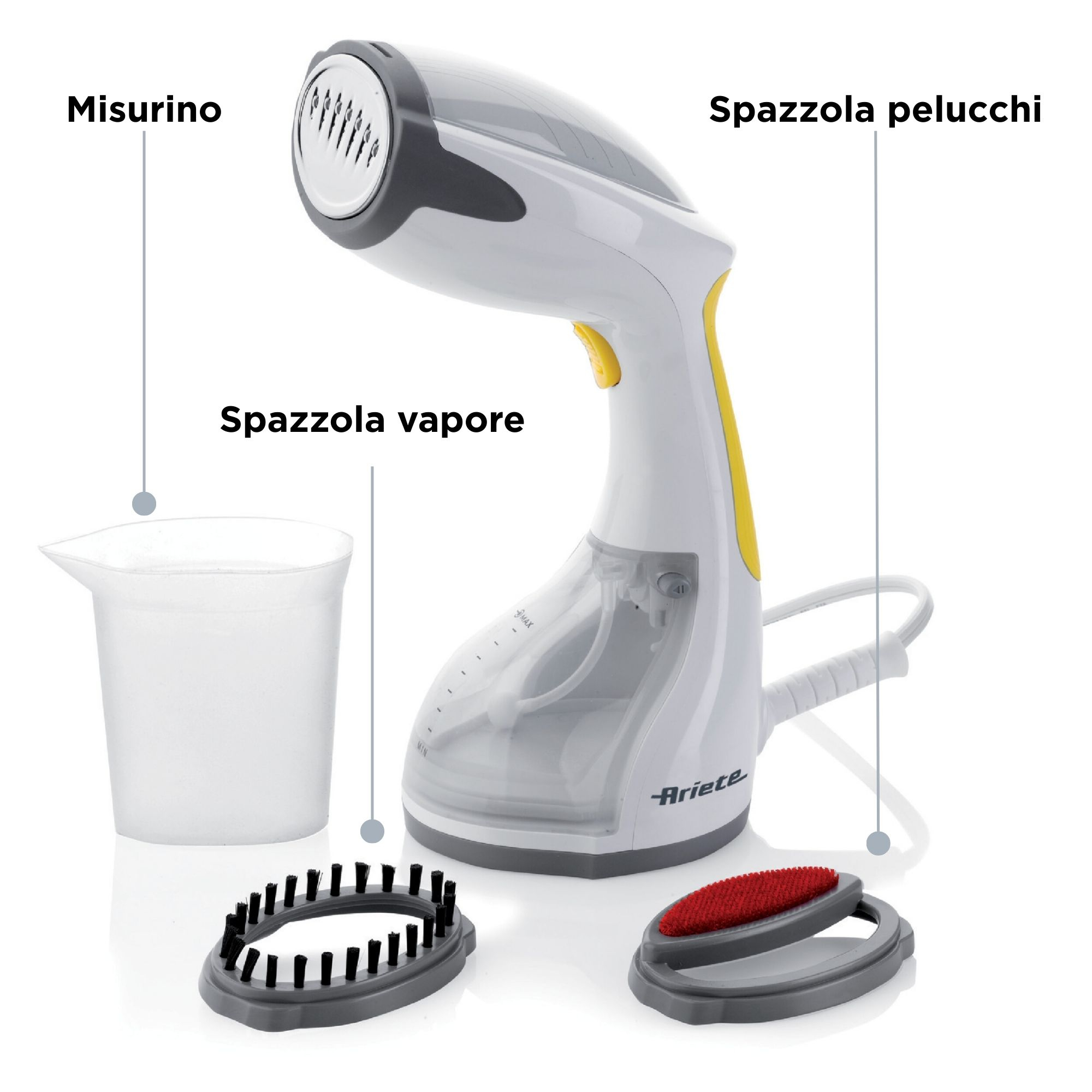 Ariete 4167/00 Handkledingstomer 0,26 l 1200 W Wit - Afbeelding 3